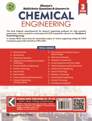 Khanna's Multi-Choice Questions and Answers in Chemical Engineering - Image 3