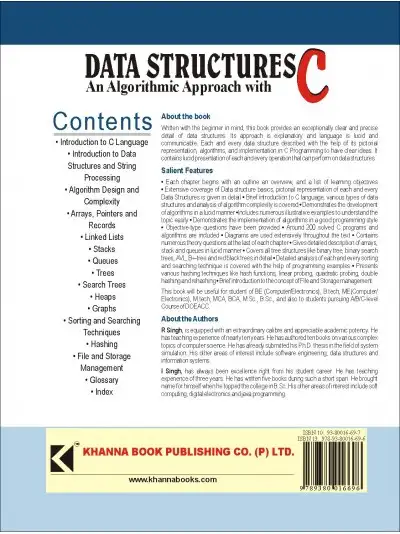 Data Structures - An Algorithmic Approach with C - Image 2