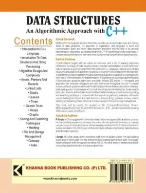 Data Structures - An Algorithmic Approach with C++ - Image 3