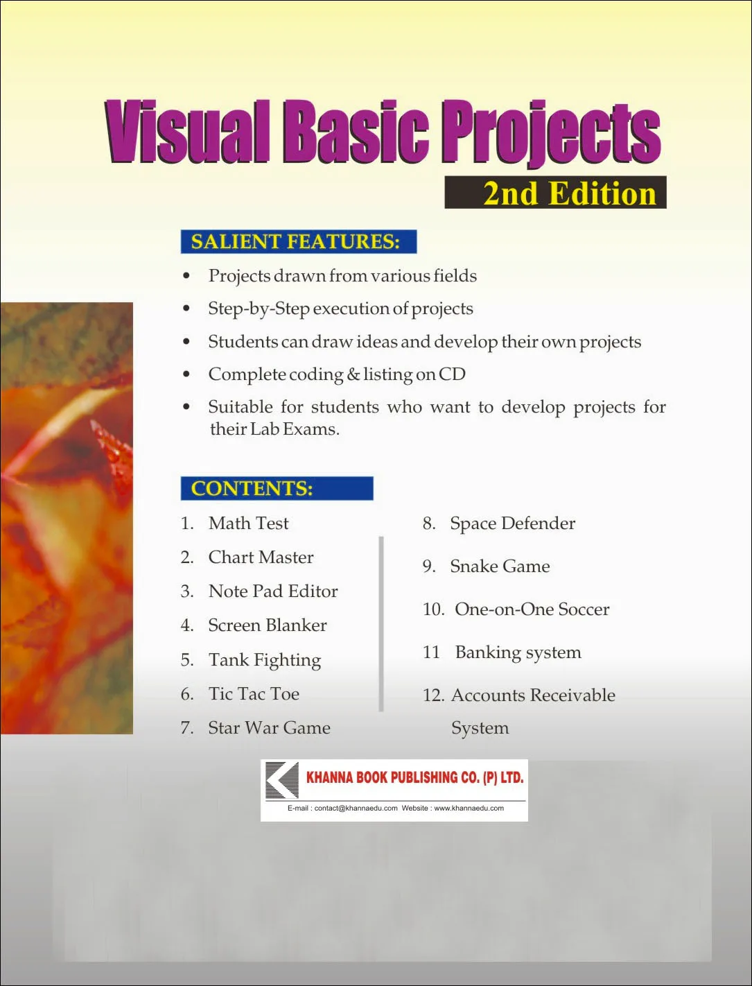 Visual Basic Projects (w/CD)