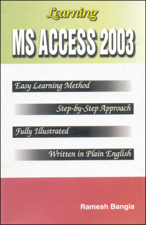 Learning MS Access 2003