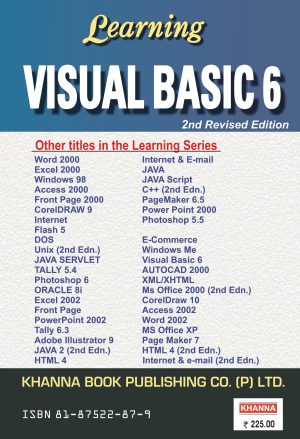 Learning Visual Basic 6