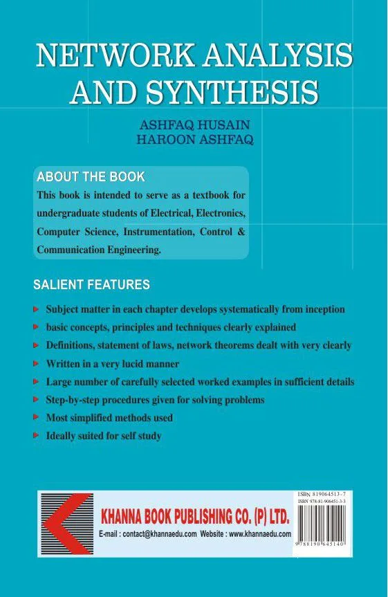 Network Analysis and Synthesis