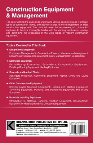 Construction Equipment & Management