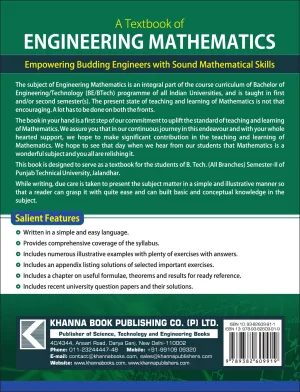 A Textbook of Engineering Mathematics (PTU-II)