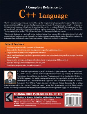 A Complete Reference to C++ Language