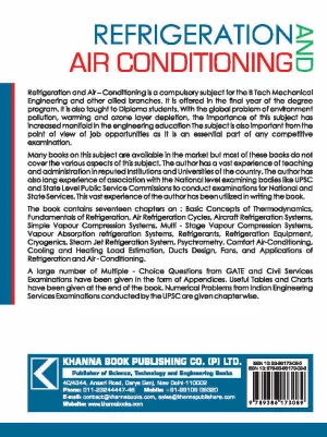Refrigeration and Air Conditioning