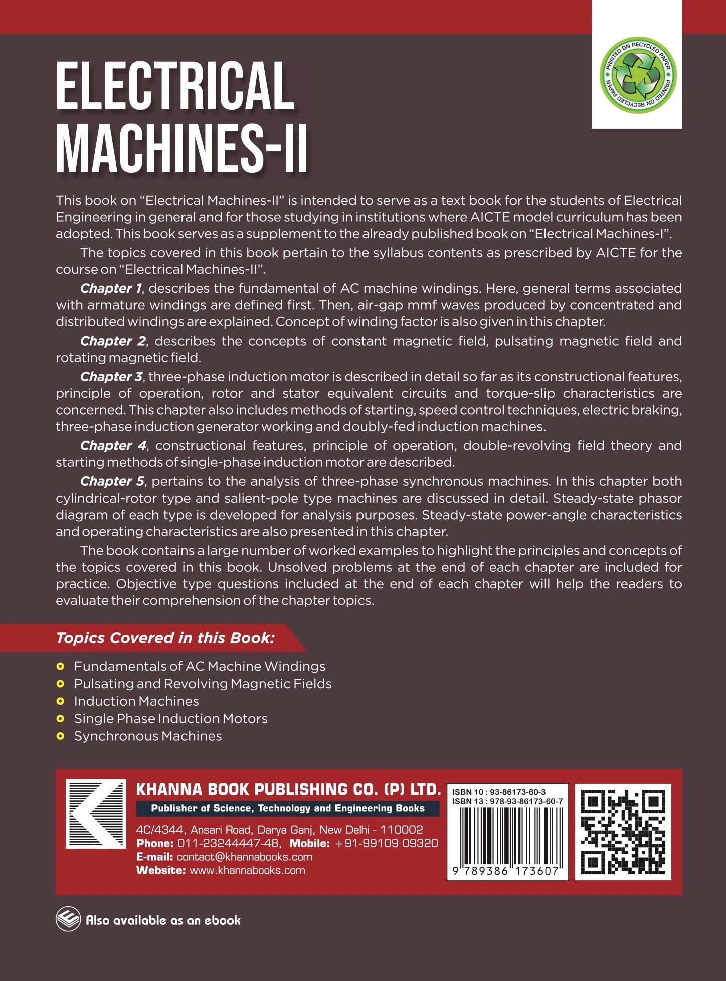 Electrical Machines - II