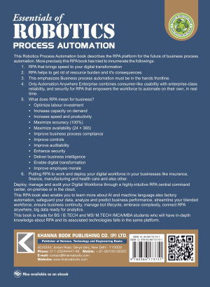 Essentials of Robotics Process Automation