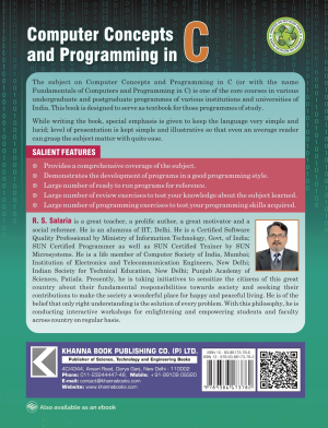 Computer Concepts and Programming in C
