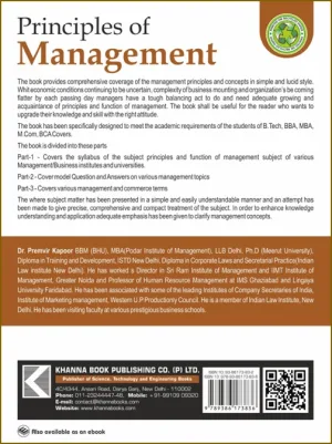 Principles of Management