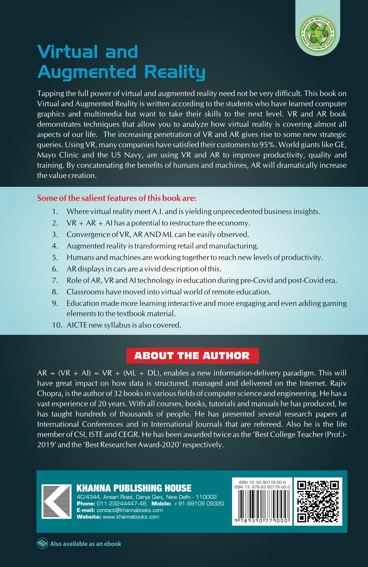 Virtual and Augmented Reality