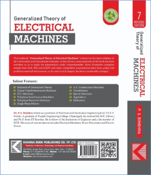 Generalized Theory of Electrical Machines