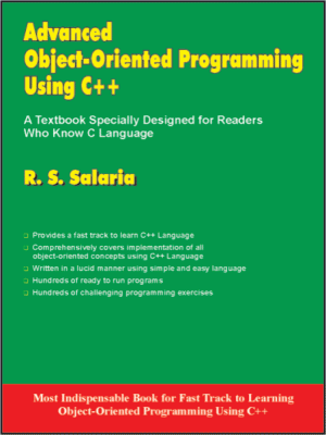 Advanced Object-Oriented Programming Using C++