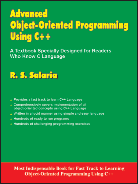 Advanced Object-Oriented Programming Using C++