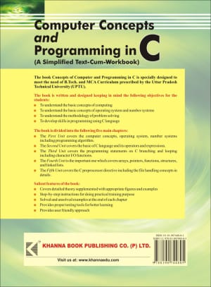 Computer Concepts and Programming in C