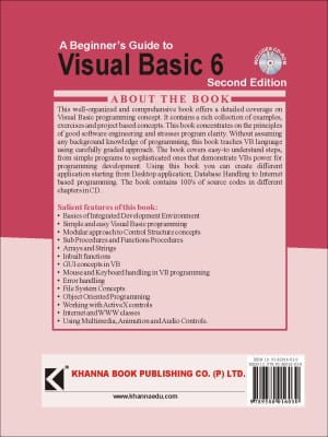 A Beginner's Guide to Visual Basic 6 (w/CD)