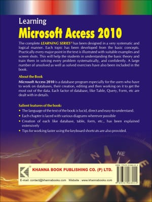 Learning Microsoft Access 2010