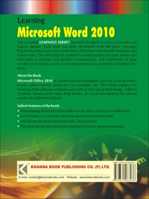 Learning Microsoft Word 2010