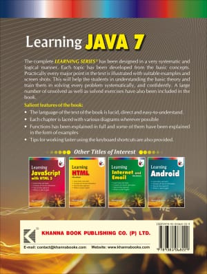 Learning JAVA 7