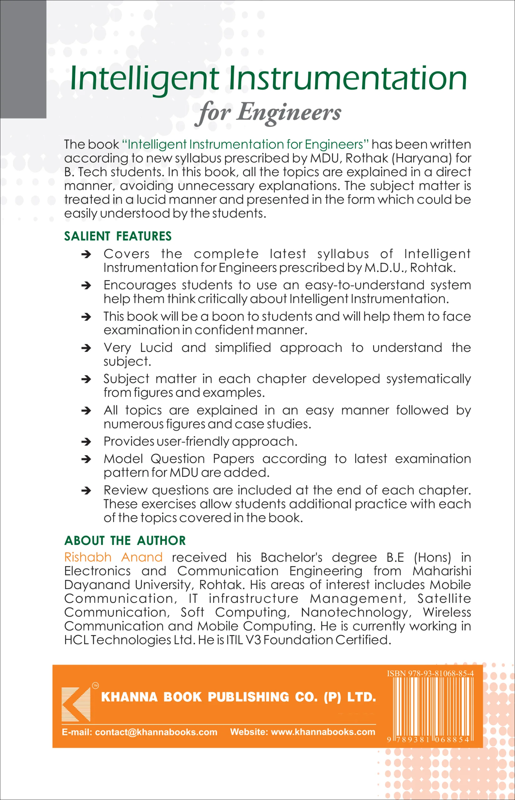 Intelligent Instrumentation for Engineers