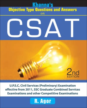 Khanna's CSAT [Objective Type Ques. & Ans.]