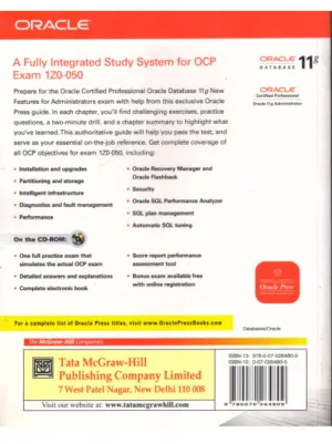 OCP Oracle database 11g New Features for Administrators Exam Guide ( Exam 1Z0-050) Complete Exam Preparation - Image 3