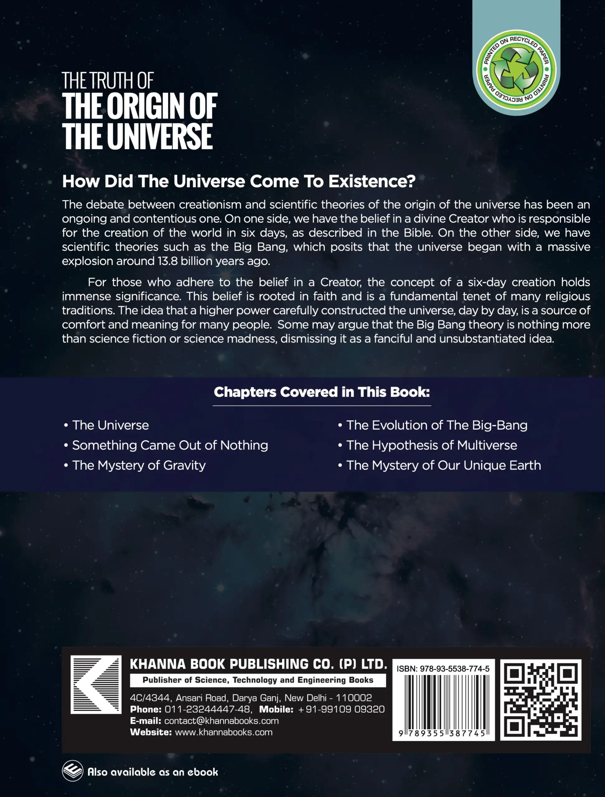 The Truth of The Origin of The Universe (Creation, Science Fiction or Science Madness?) Volume-1 - Image 3