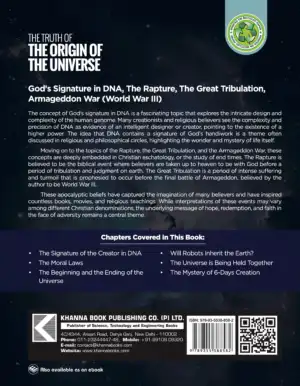 The Truth of The Origin of The Universe (GOD,S Signature in DNA Rapture- Great Tribulation -World War III) Volume - 5 - Image 2