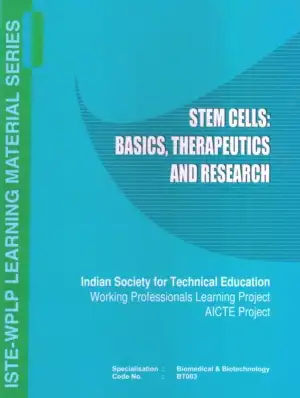Stem Cells: Basics, Therapeutics and Research