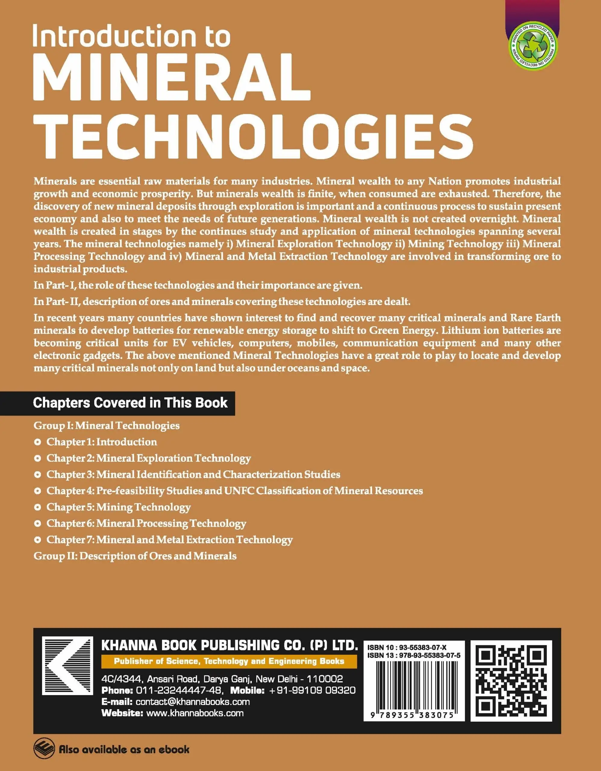 Introduction to Mineral Technologies - Image 2