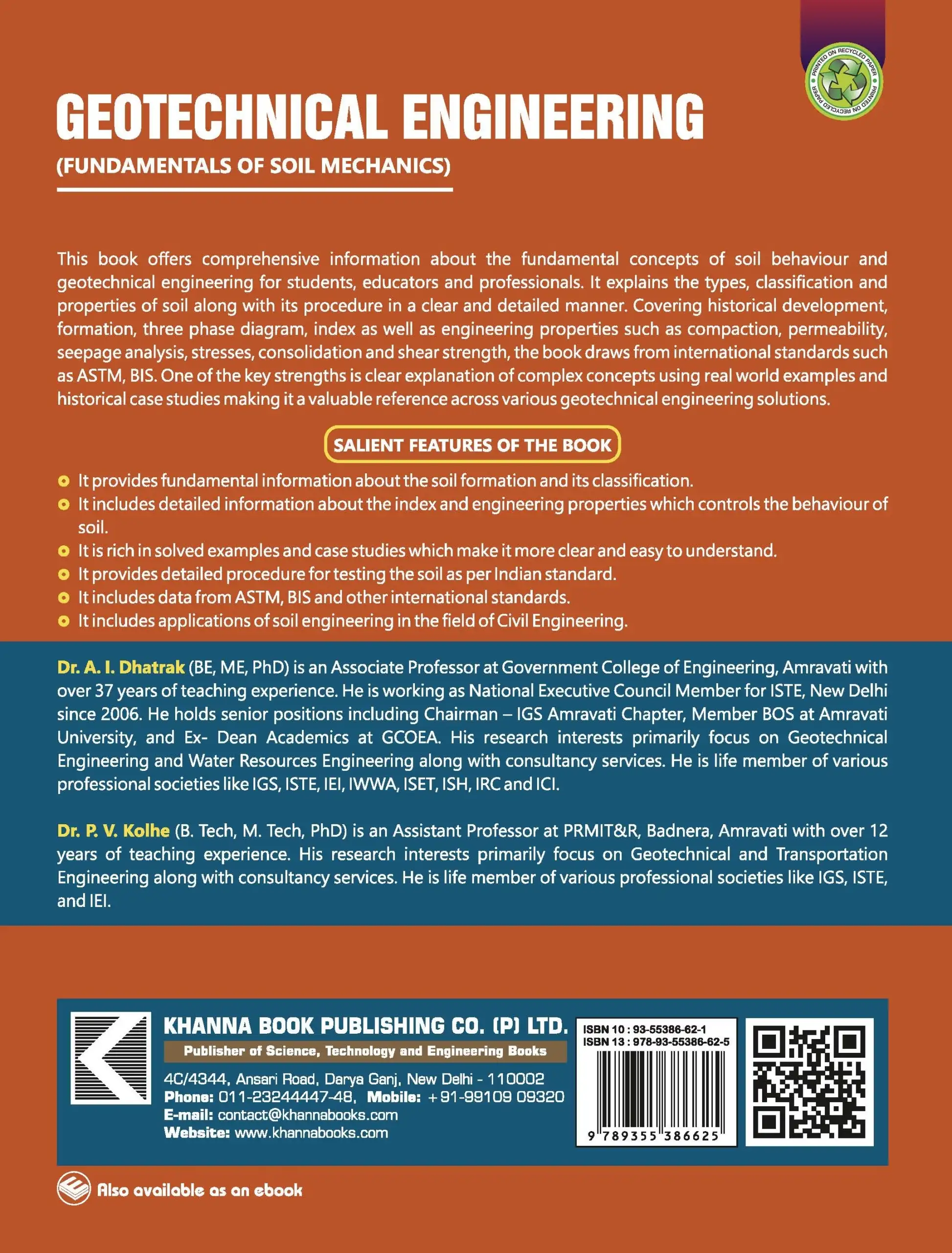 Geotechnical Engineering (Fundamentals of Soil Mechanics - Image 3