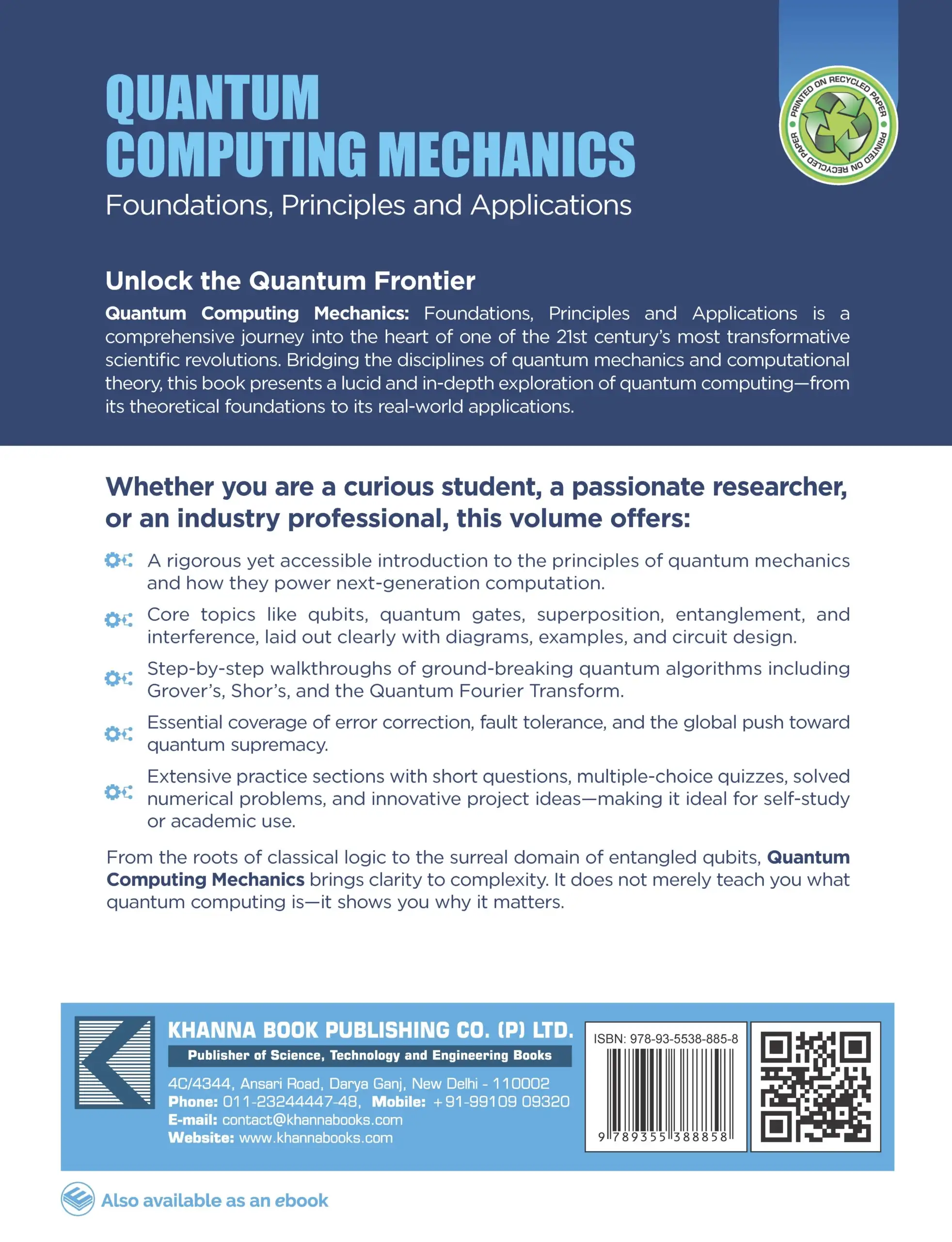 Quantum Computing Mechanics(Foundations, Principles and Applications) - Image 3