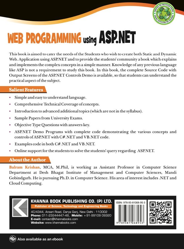 Web Programming Using ASP.NET - Image 3